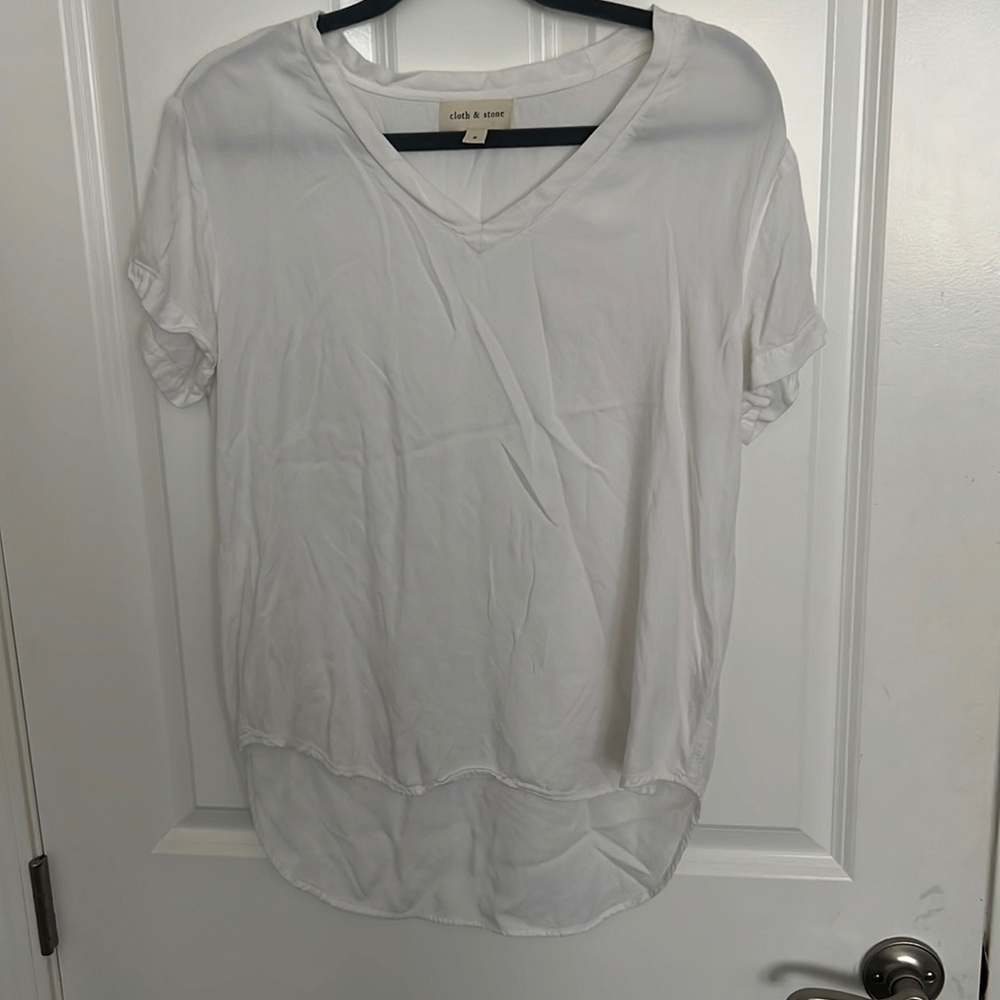 New white Cloth & Stone TShirt